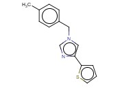 1-(4-METHYLBENZYL)-4-(THIOPHEN-2-YL)-1H-IMIDAZOLE