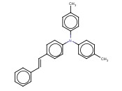 N,N-双(4-甲基苯基)-4-(2-<span class='lighter'>苯乙烯基</span>)苯胺