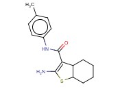 2-AMINO-N-(4-METHYLPHENYL)-3A,4,5,6,7,7A-HEXAHYDRO-1-BENZOTHIOPHENE-3-CARBOXAMIDE