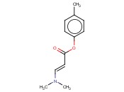 (E)-4-METHYLPHENYL 3-(DIMETHYLAMINO)ACRYLATE
