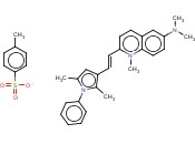 6-(DIMETHYLAMINO)-2-(2-(2,5-DIMETHYL-1-PHENYL-1H-PYRROL-3-YL)VINYL)-1-METHYLQUINOLINIUM TOSYLATE