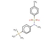 N,4-DIMETHYL-N-[4-(TRIMETHYLSILYL)PHENYL]BENZENESULFONAMIDE