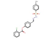 4-(2-((4-METHYLPHENYL)SULFONYL)CARBOHYDRAZONOYL)PHENYL <span class='lighter'>2-CHLOROBENZOATE</span>