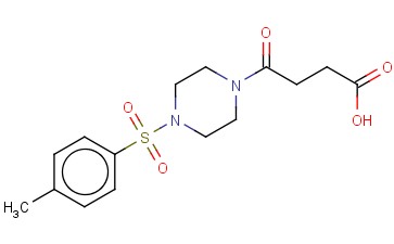 4-(4-[(4-METHYLPHENYL)SULFONYL]PIPERAZIN-1-YL)-4-OXOBUTANOIC ACID