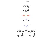1-(DIPHENYLMETHYL)-4-[(4-METHYLPHENYL)SULFONYL]-PIPERAZINE