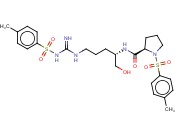 N-TOLUENESULFONYL-D-PROLINE-N'-(1S)-1-HYDROXYMETHYLENE-1-TOLUENESULFONYLGUANIDINE-PROPYL-METHYL AMIDE