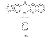 N-[3-(2,1,3-苯并噻二唑-5-氨基)-2-喹喔啉基]-4-甲基苯磺酰胺