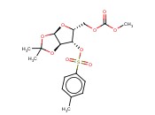 5-o-羰基<span class='lighter'>甲</span>氧基-1,2-o-亚异丙基-3-o-对甲苯<span class='lighter'>磺</span><span class='lighter'>酰</span><span class='lighter'>基</span>-α-D-呋喃木糖