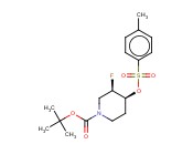 (CIS)-TERT-BUTYL 3-FLUORO-4-(TOSYLOXY)PIPERIDINE-1-CARBOXYLATE