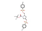 (2S,4R)-TERT-BUTYL (4-(4-METHYLPHENYL)SULFONYLOXY)-2-(4-METHYLPHENYLSULFONYLOXYMETHYL)-1-PYRROLIDINECARBOXYLATE