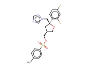 (5R-cis)-Toluene-4-sulfonic acid 5-(2,4-difluorophenyl)-5-(1H-1,2,4-triazol-1-yl)methyltetrahydrofuran-3-ylmethyl ester