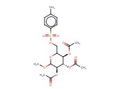 ACETIC ACID 4,5-DI-<span class='lighter'>ACO</span>-6-MEO-2-(TOLUENE-4-SULFONYLOXYMETHYL)-4H-PYRAN-3-YL ESTER