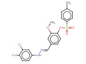 [4-(E)-[[(3,4-DICHLOROPHENYL)HYDRAZINYLIDENE]METHYL]-2-METHOXYPHENYL]-4-METHYLBENZENESULFONATE