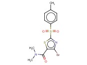 4-BROMO-2-(4-METHYLPHENYLSULFONYL)THIAZOLE-5-CARBOXYLIC ACID DIMETHYLAMIDE
