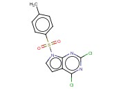 2,4-<span class='lighter'>DICHLORO</span>-7-TOSYL-7H-PYRROLO[<span class='lighter'>2,3</span>-D]PYRIMIDINE