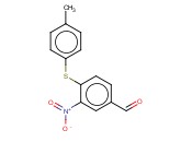 4-ó(4-甲基苯基)硫代-3-<span class='lighter'>硝基苯</span><span class='lighter'>甲醛</span>