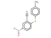 2-[(4-METHYLPHENYL)SULFANYL]-5-NITROBENZONITRILE