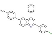 2-(4-CHLOROPHENYL)-4-PHENYL-6-P-TOLYLQUINOLINE
