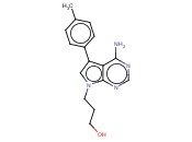 3-(4-AMINO-5-P-TOLYL-PYRROLO[2,3-D]PYRIMIDIN-7-YL)-PROPAN-1-OL