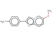 6-METHOXY-2-(4-METHYL PHENYL)IMIDAZO(1,2-A)PYRIDINE