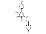 5-HYDROXY-1-METHYL-6-OXO-2-P-TOLYL-1,6-DIHYDRO-PYRIMIDINE-4-CARBOXYLIC ACID 4-FLUORO-BENZYLAMIDE