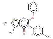 5,6-DIMETHYL-2-PHENOXY-3-P-TOLYLTHIENO[2,3-D]PYRIMIDIN-4(3H)-ONE