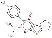 2-(DIMETHYLAMINO)-3-(P-TOLYL)-6,7-DIHYDRO-3H-CYCLOPENTA[4,5]THIENO[2,3-D]PYRIMIDIN-4(5H)-ONE