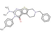 7-BENZYL-2-(DIMETHYLAMINO)-3-(P-TOLYL)-5,6,7,8-TETRAHYDROPYRIDO[4',3':4,5]THIENO[2,3-D]PYRIMIDIN-4(3H)-ONE