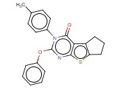 2-PHENOXY-3-(P-TOLYL)-6,7-DIHYDRO-3H-CYCLOPENTA[4,5]THIENO[2,3-D]PYRIMIDIN-4(5H)-ONE