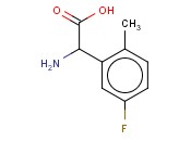 5-FLUORO-2-METHYL-DL-<span class='lighter'>PHENYLGLYCINE</span>