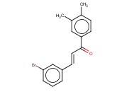 (2E)-3-(3-BROMOPHENYL)-1-(3,4-DIMETHYLPHENYL)PROP-2-EN-1-ONE