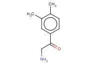 2-<span class='lighter'>氨基</span>-1-(3,4-<span class='lighter'>二</span>甲基苯基)乙酮<span class='lighter'>盐酸盐</span>