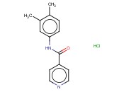 N-(3,4-DIMETHYLPHENYL)<span class='lighter'>ISONICOTINAMIDE</span> HYDROCHLORIDE