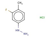 3-<span class='lighter'>FLUORO</span>-4-METHYLPHENYLHYDRAZINE <span class='lighter'>HYDROCHLORIDE</span>