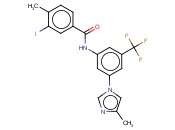 N-(3-(三<span class='lighter'>氟</span>甲基)-5-(4-甲基-1H-咪唑-1-基)苯基)-3-<span class='lighter'>碘</span>-4-甲基<span class='lighter'>苯</span>甲酰胺