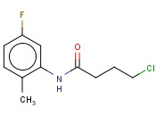 4-CHLORO-N-(5-FLUORO-2-METHYLPHENYL)BUTYRAMIDE