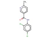 3-PYRIDINECARBOXAMIDE, N-(2,4-DICHLOROPHENYL)-6-METHYL-