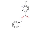 3-PYRIDINECARBOXYLIC ACID, 6-METHYL-, PHENYLMETHYL ESTER