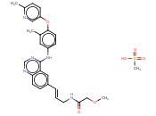 2-甲氧基-N-[(2E)-3-[4-[[3-<span class='lighter'>甲基</span>-4-[(6-<span class='lighter'>甲基</span>-3-<span class='lighter'>吡啶基</span>)氧基]苯基]氨基]-6-喹唑啉<span class='lighter'>基</span>]-2-丙烯-1-<span class='lighter'>基</span>]乙酰胺