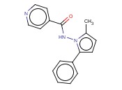 N-(2-METHYL-5-PHENYLPYRROL-1-YL)<span class='lighter'>ISONICOTINAMIDE</span>