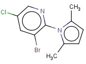 3-BROMO-5-CHLORO-2-(2,5-DIMETHYL-1H-PYRROL-1-YL)PYRIDINE