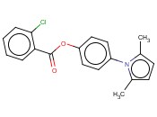 4-(2,5-DIMETHYL-1H-PYRROL-1-YL)PHENYL <span class='lighter'>2-CHLOROBENZOATE</span>