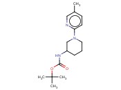 N-[1-(5-甲基-2-<span class='lighter'>吡啶基</span>)-3-<span class='lighter'>哌啶</span><span class='lighter'>基</span>]氨基甲酸叔丁酯