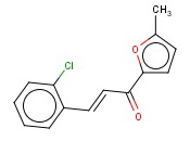 (2E)-3-(2-CHLOROPHENYL)-1-(5-METHYLFURAN-2-YL)PROP-2-EN-1-ONE