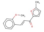 (2E)-3-(2-METHOXYPHENYL)-1-(5-METHYLFURAN-2-YL)PROP-2-EN-1-ONE