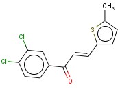 (2E)-1-(3,4-DICHLOROPHENYL)-3-(5-METHYLTHIOPHEN-2-YL)PROP-2-EN-1-ONE
