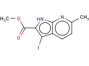 METHYL 3-IODO-6-METHYL-1H-PYRROLO[2,3-B]PYRIDINE-2-CARBOXYLATE