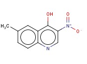 6-甲基-3-<span class='lighter'>硝基</span><span class='lighter'>喹啉</span>-4-酚