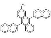 2-METHYL-9,10-<span class='lighter'>BIS</span>(NAPHTHALEN-2-<span class='lighter'>YL</span>)ANTHRACENE