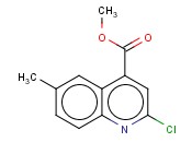 2-CHLORO-6-METHYL-QUINOLINE-4-CARBOXYLIC ACID METHYL ESTER